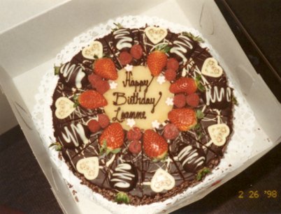 19th Birthday cake