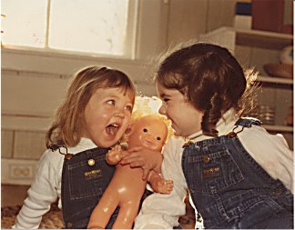 Libby and Leanne, 1981